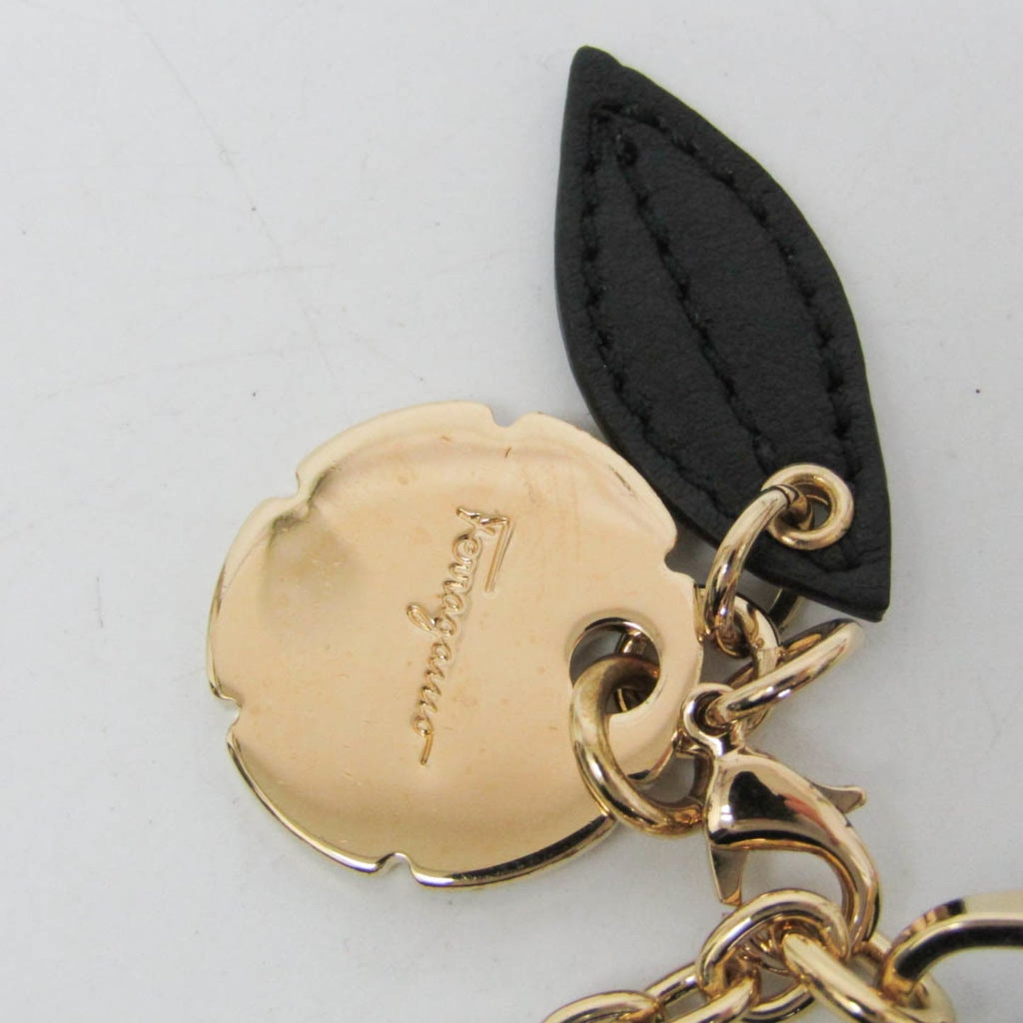 Salvatore Ferragamo Black Leather Shoulder