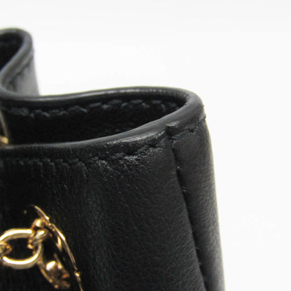 Salvatore Ferragamo Black Leather Shoulder
