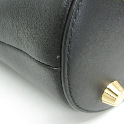 Salvatore Ferragamo Black Leather Shoulder