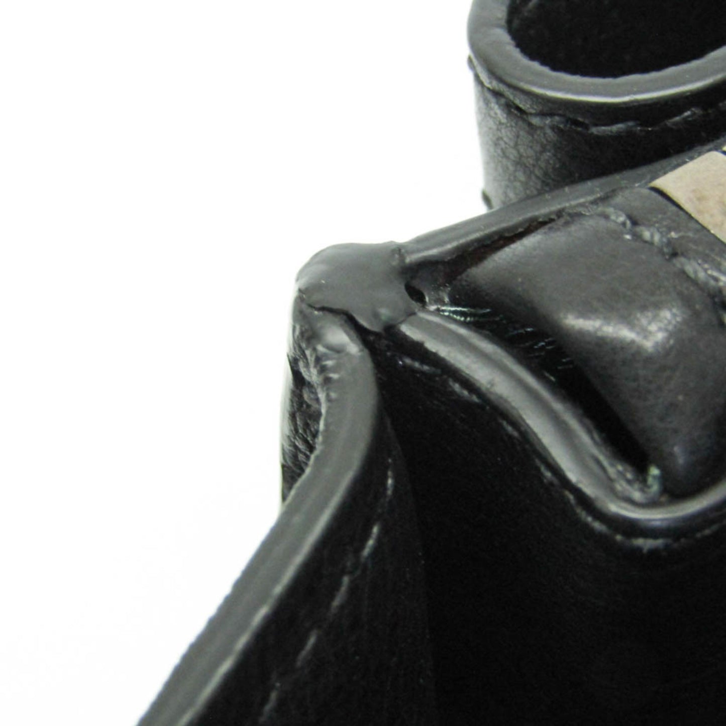 Prada Black Leather Twin Zip