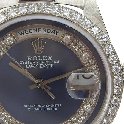 Rolex Blue White Gold Day-date 36mm