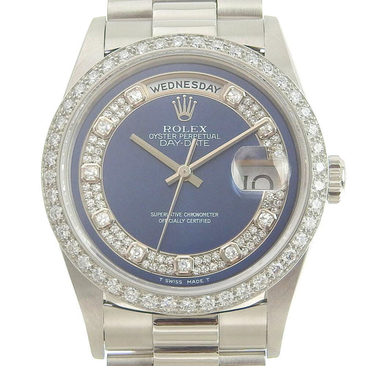 Rolex Blue White Gold Day-date 36mm