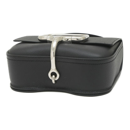 Hermès Black Leather --