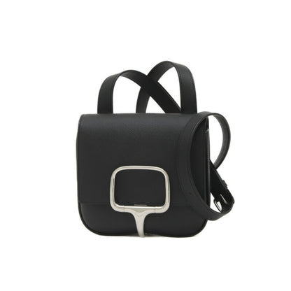 Chanel Gray Leather Deauville