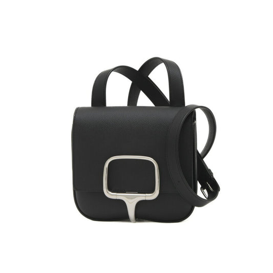 Hermès Black Leather --
