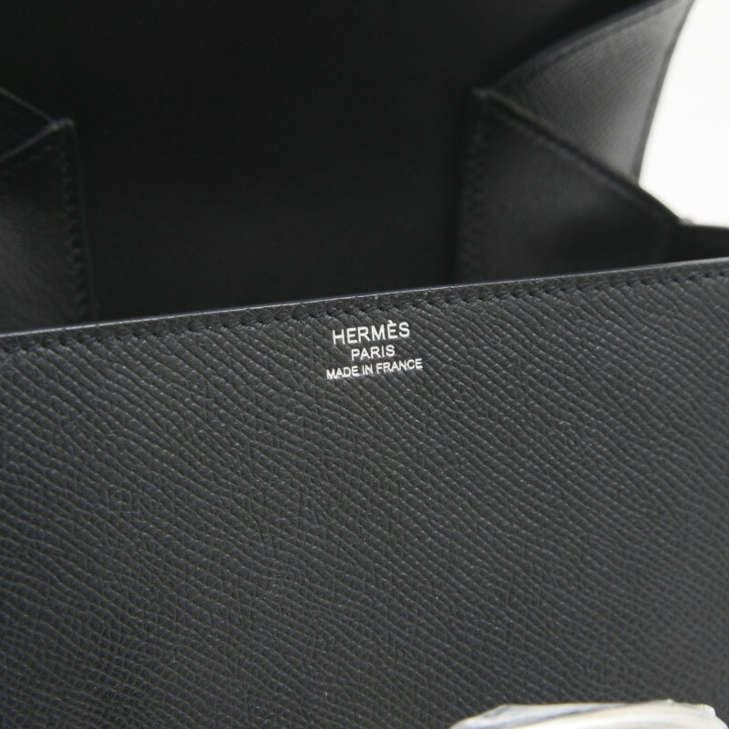Hermès Black Leather --