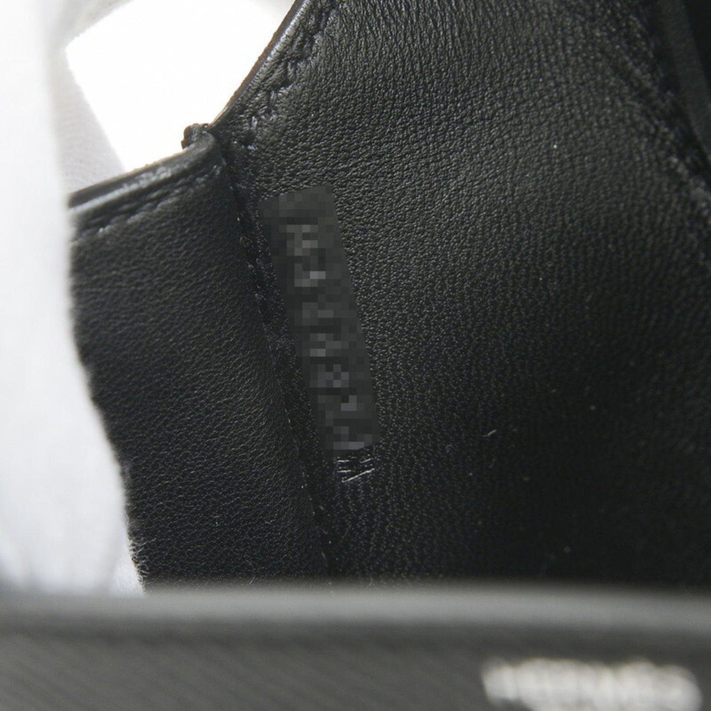 Hermès Black Leather --