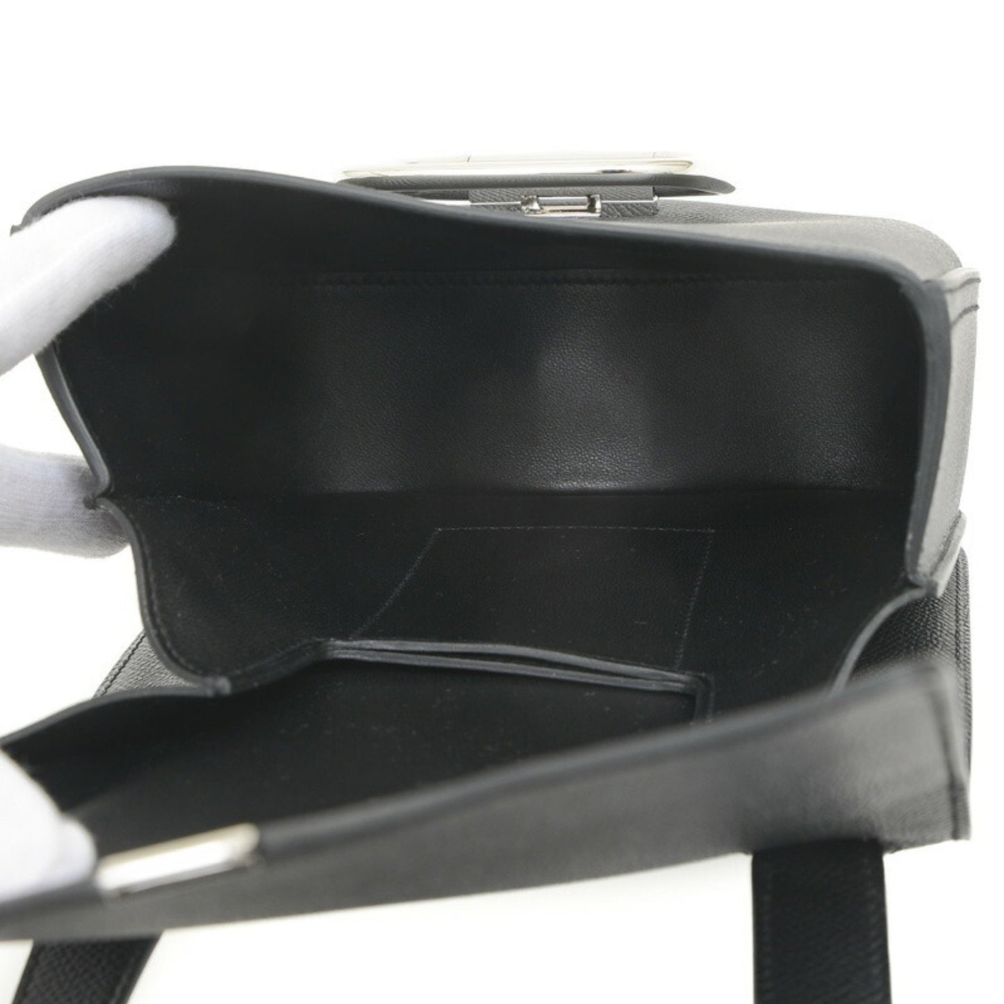 Hermès Black Leather --
