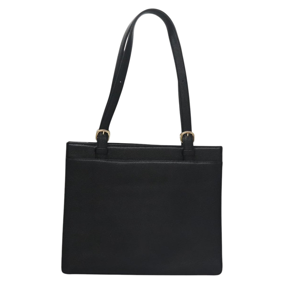 Chanel Black Leather Executive