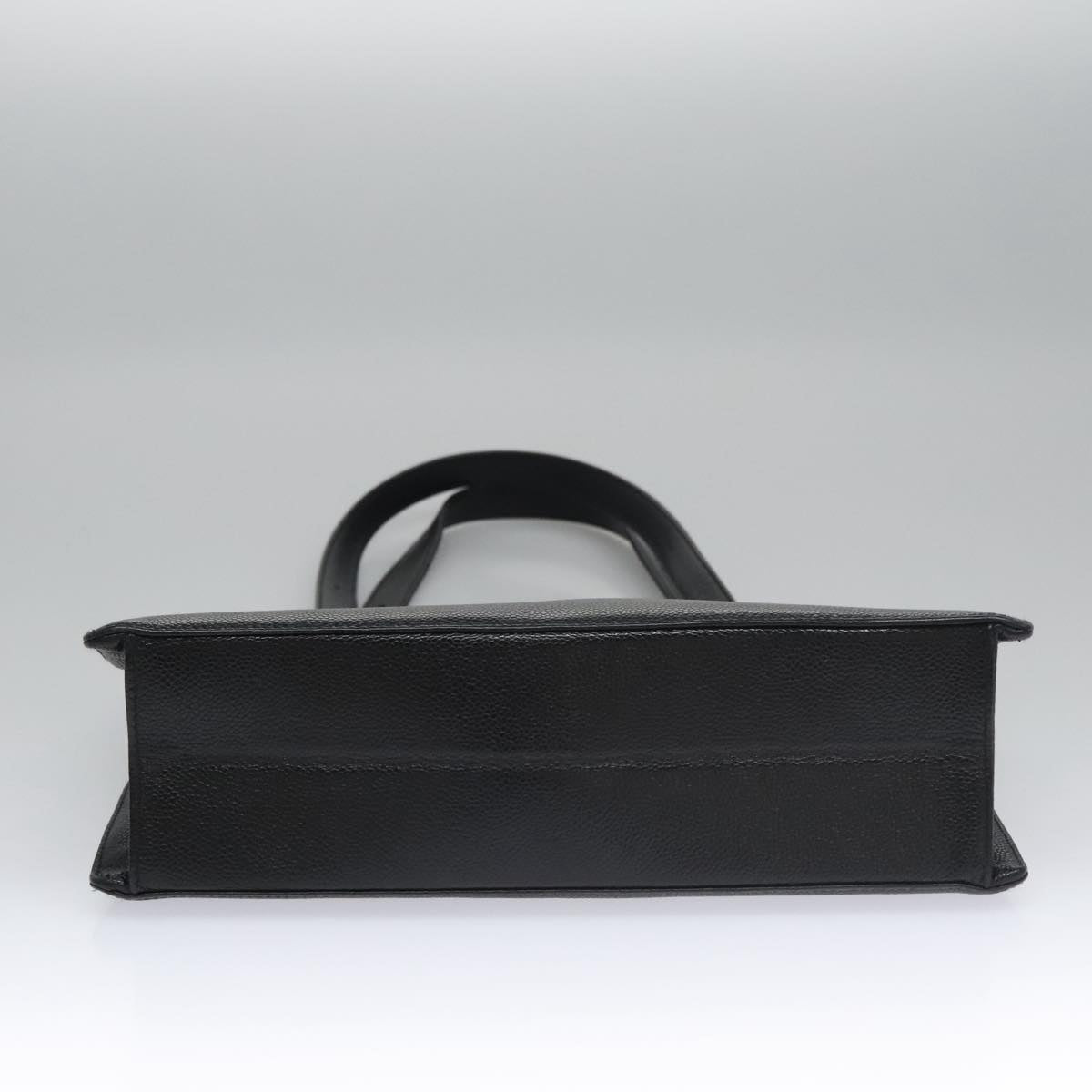 Chanel Black Leather Executive