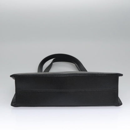 Chanel Black Leather Executive