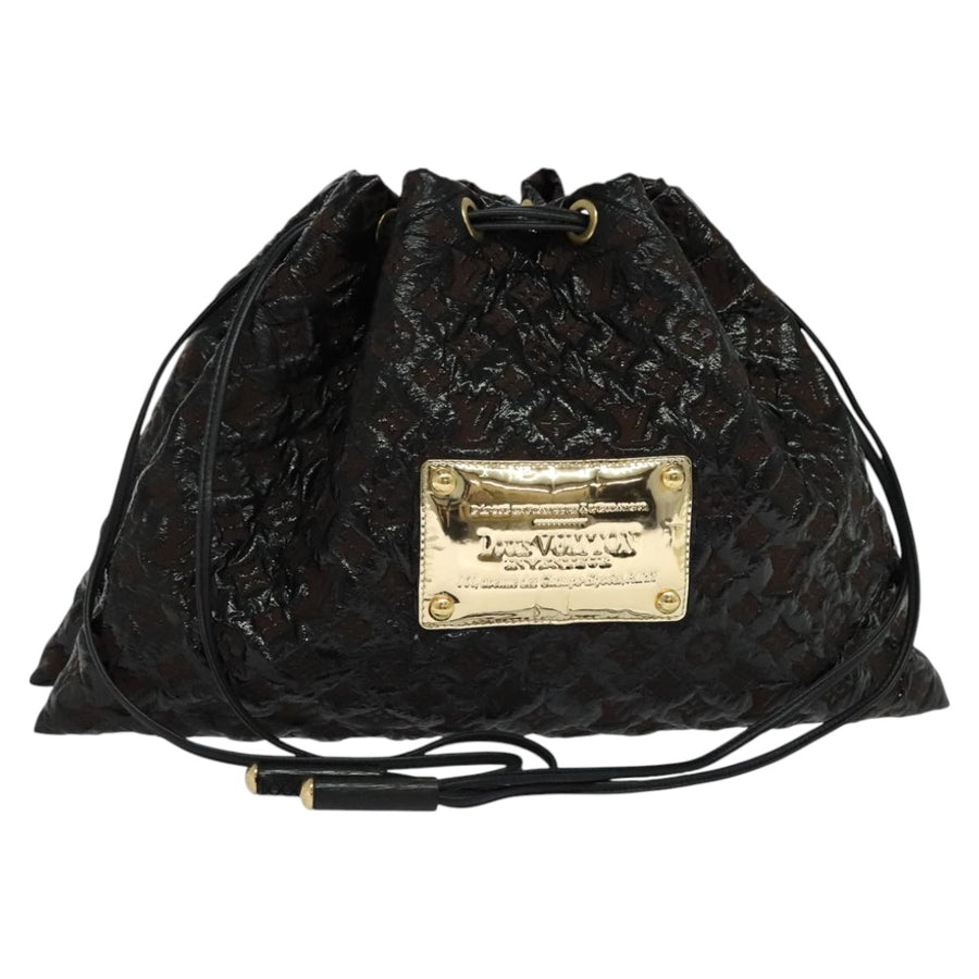 Louis Vuitton Black Canvas Squishy