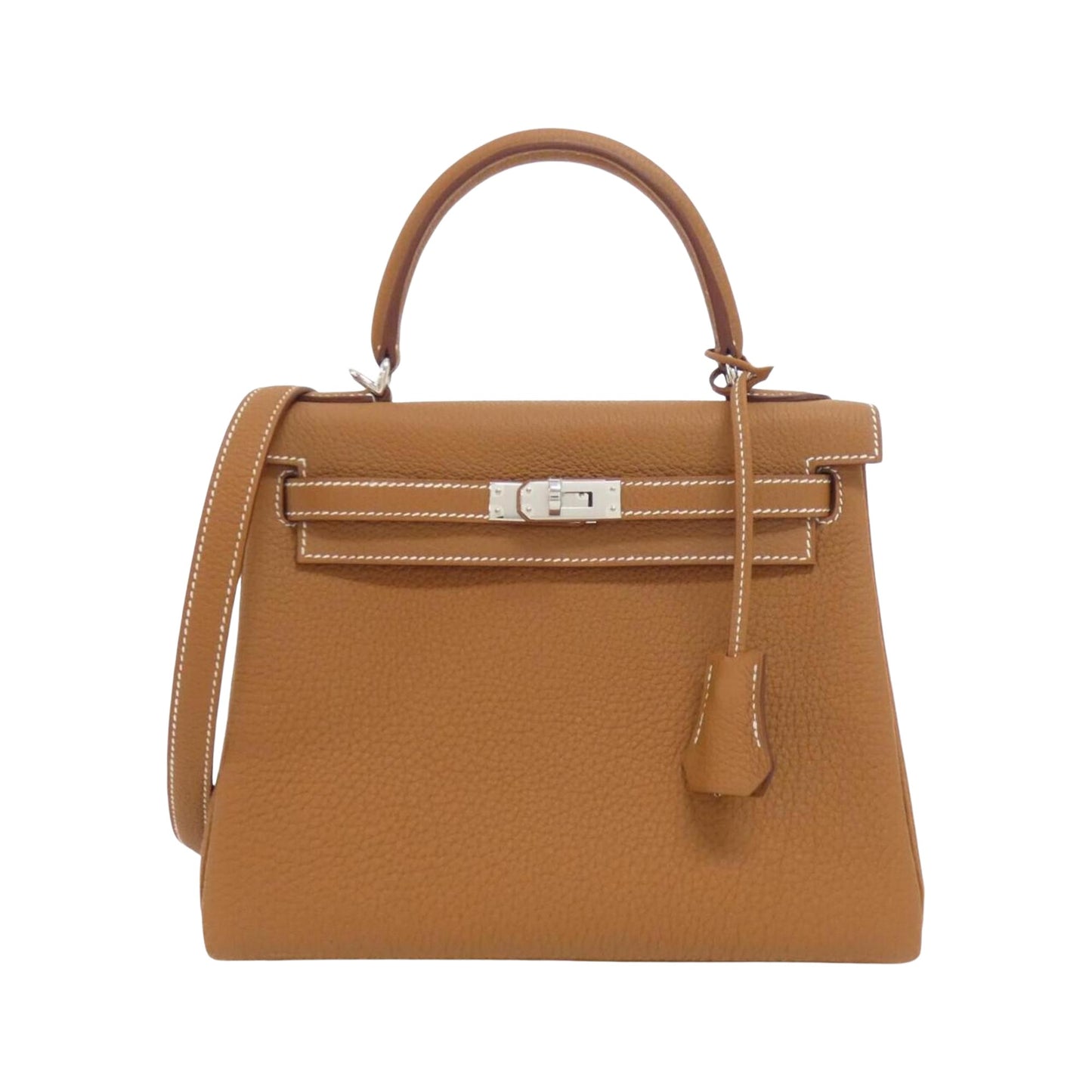 Hermès Brown Leather Kelly 25