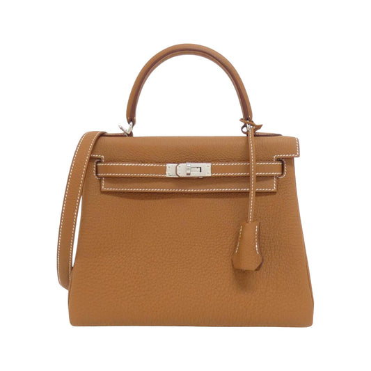 Hermès Brown Leather Kelly 25