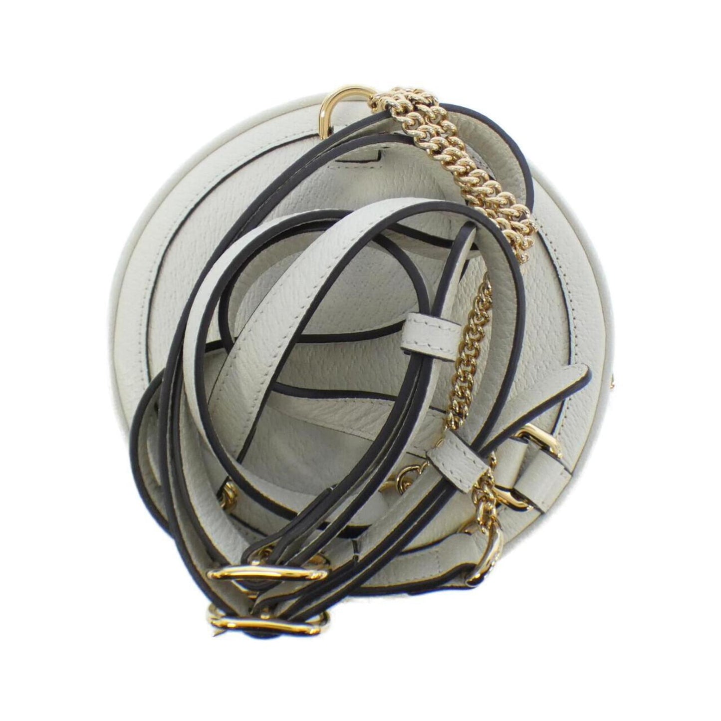 Gucci White Leather Ophidia