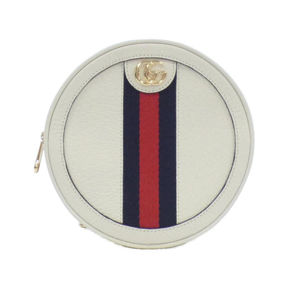 Gucci White Leather Ophidia