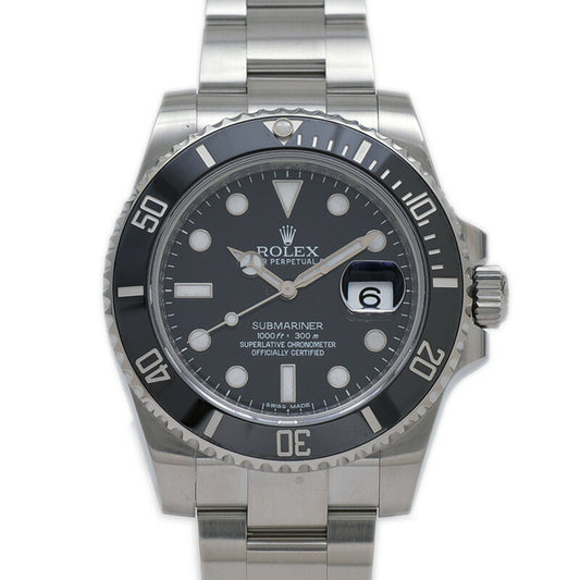 Rolex Black Steel Submariner