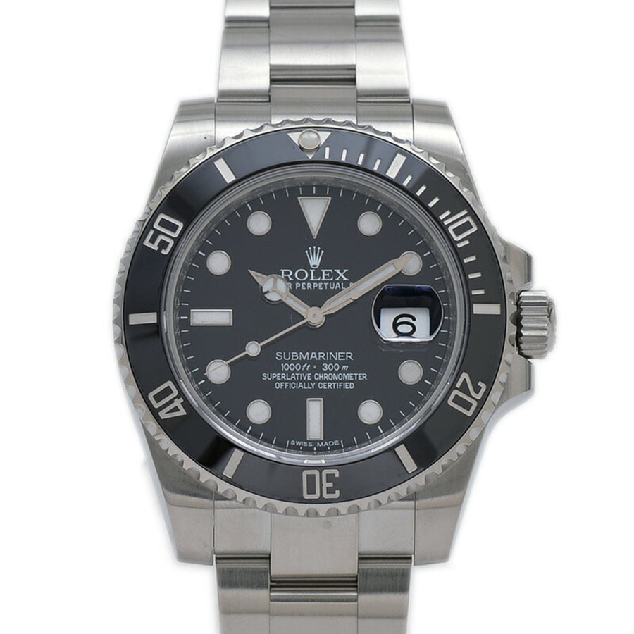 Rolex Black Steel Submariner