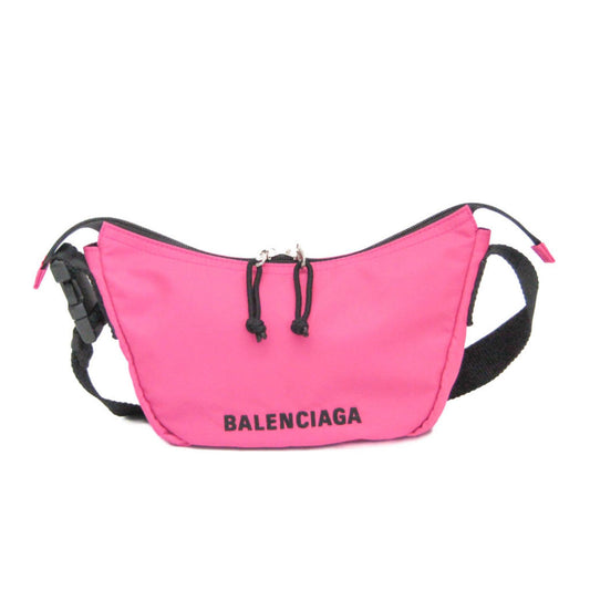 Balenciaga Pink Canvas Shoulder