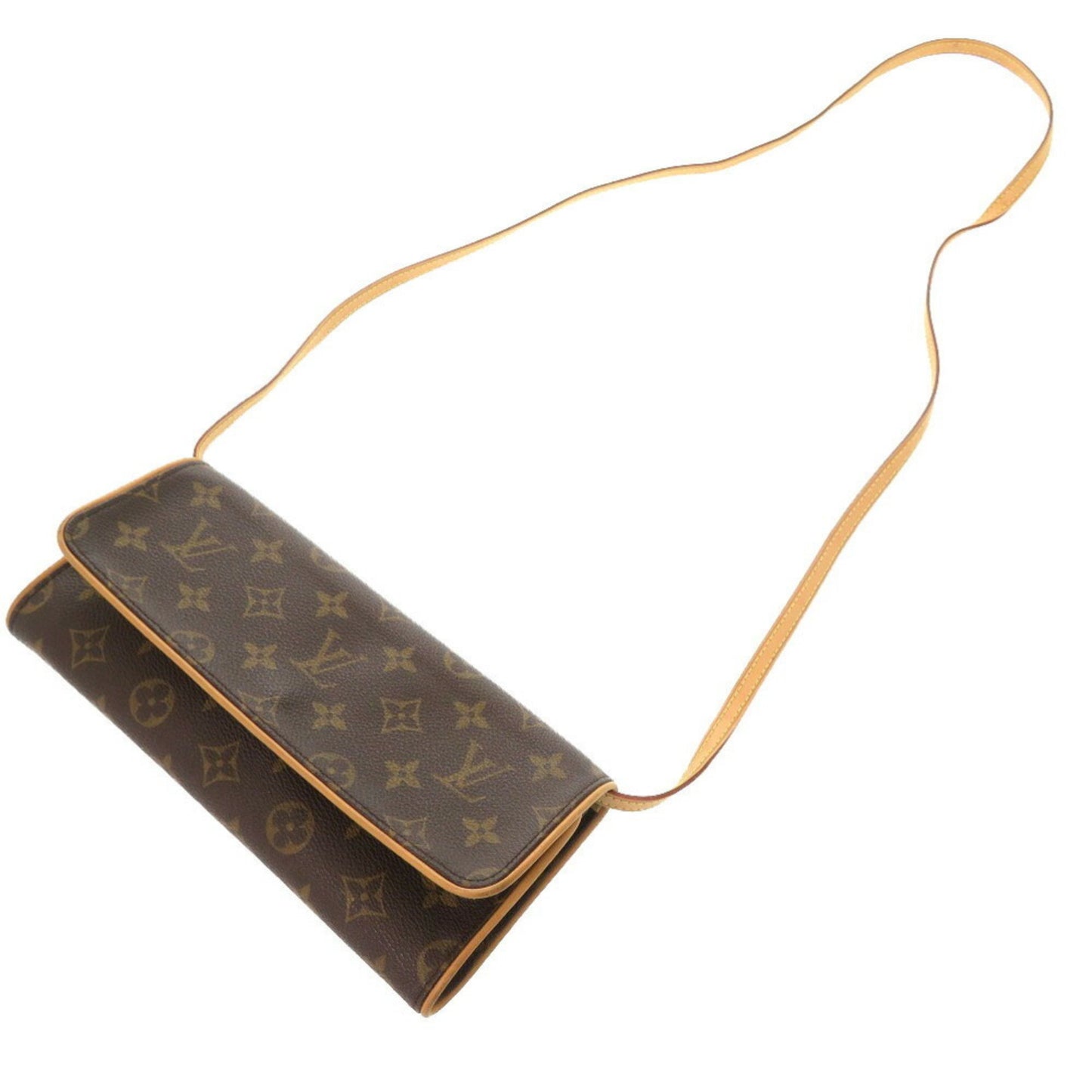 Louis Vuitton Brown Canvas Twin
