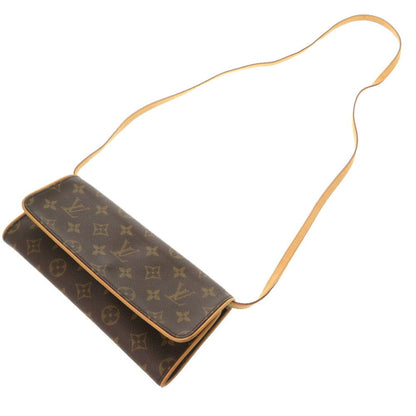 Louis Vuitton Brown Canvas Twin