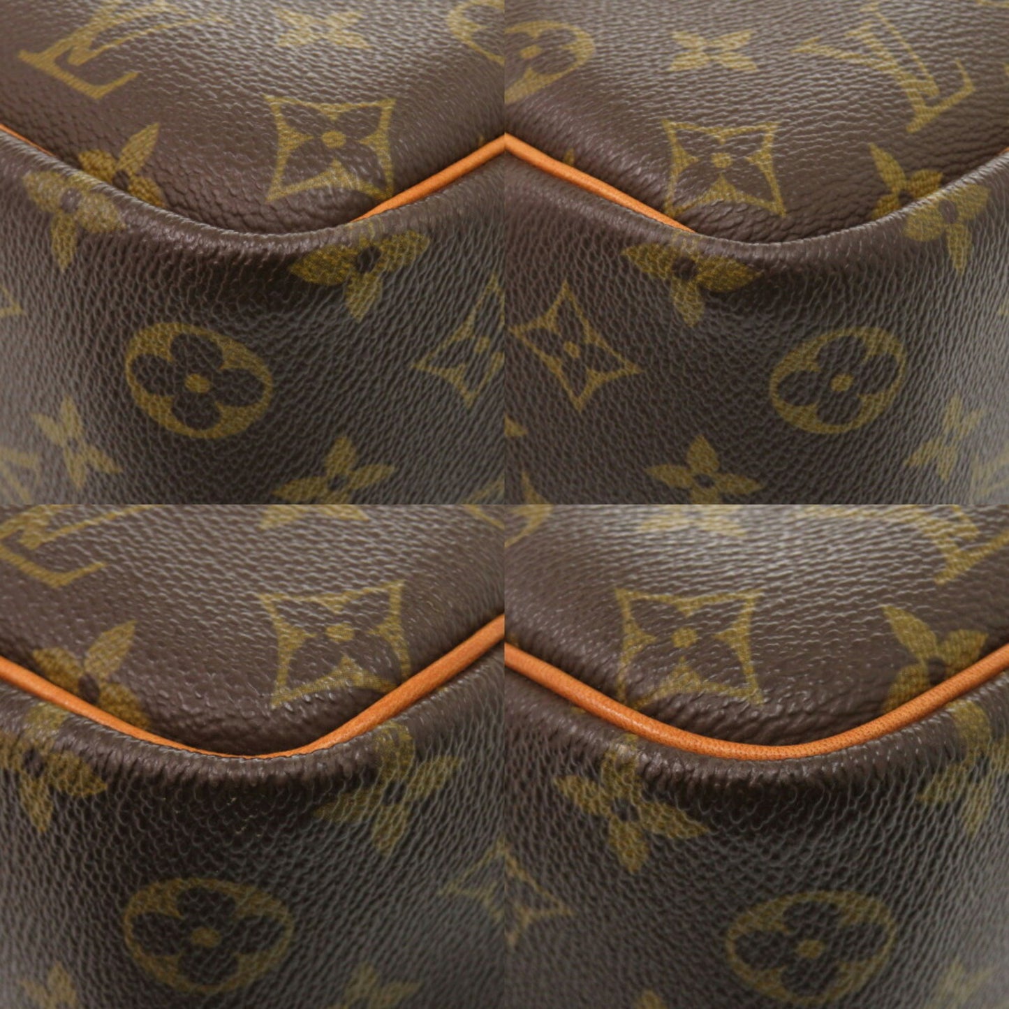 Louis Vuitton Brown Canvas Deauville