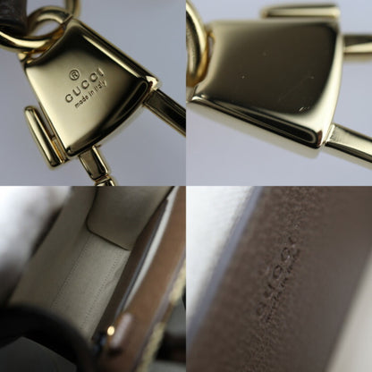 Gucci Brown Canvas Gg Jumbo