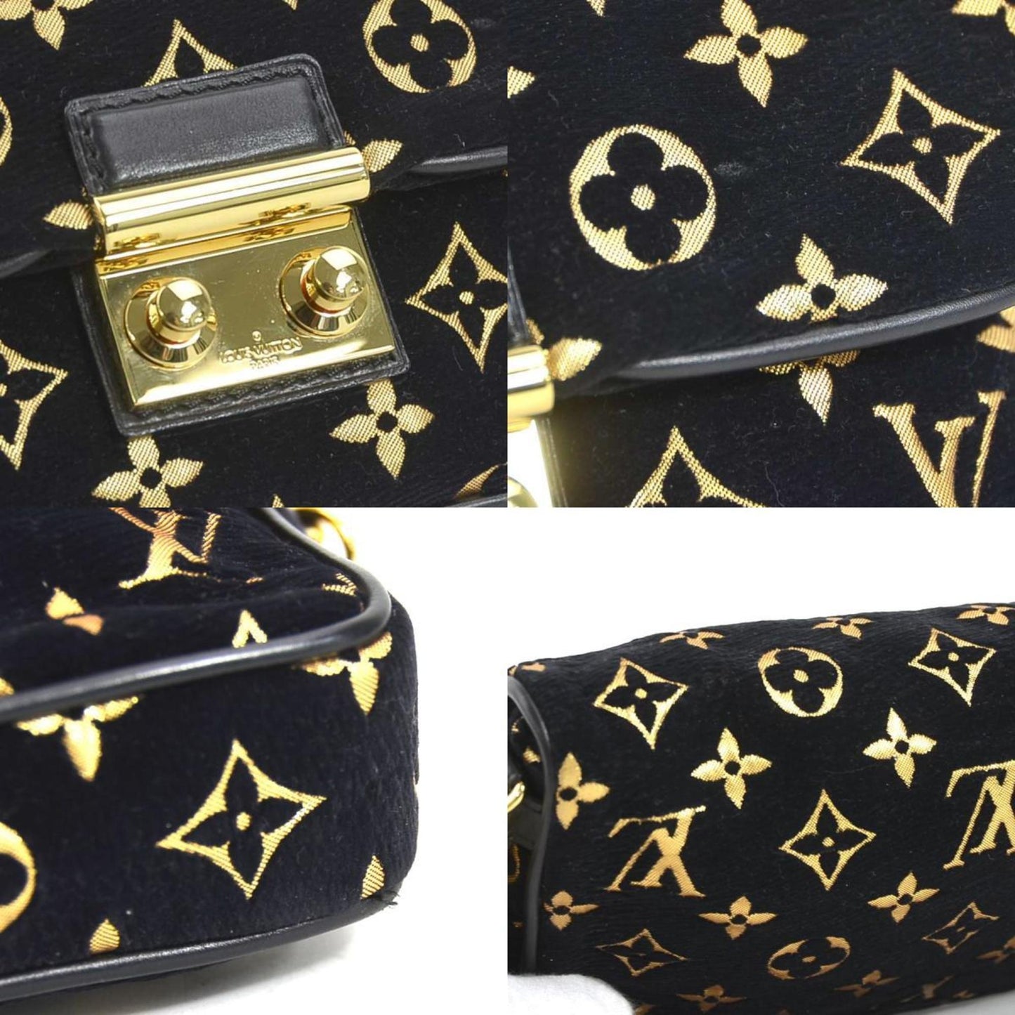 Louis Vuitton Black Velvet Cruiser