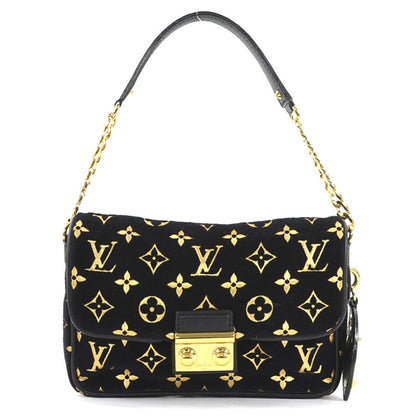 Louis Vuitton Black Velvet Cruiser