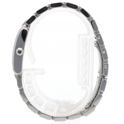 Cartier White Steel Tank Française