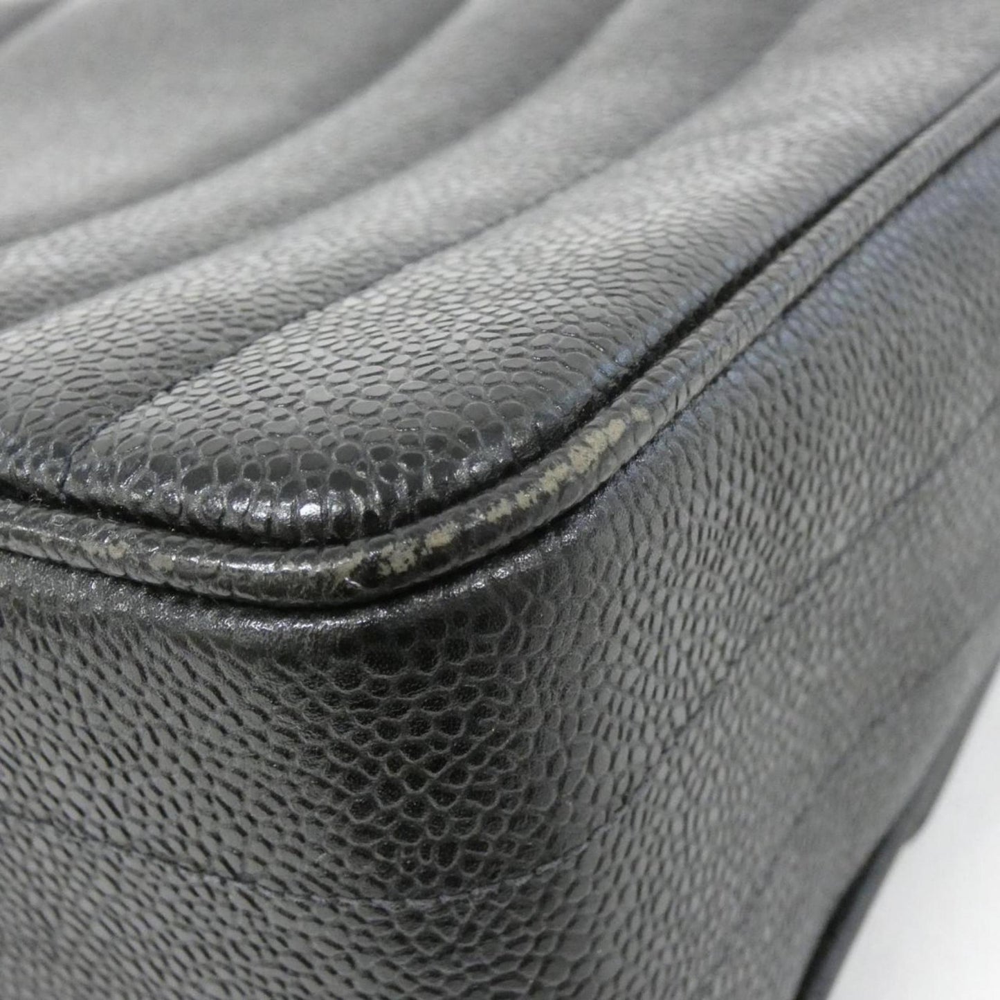Chanel Black Leather Handbag