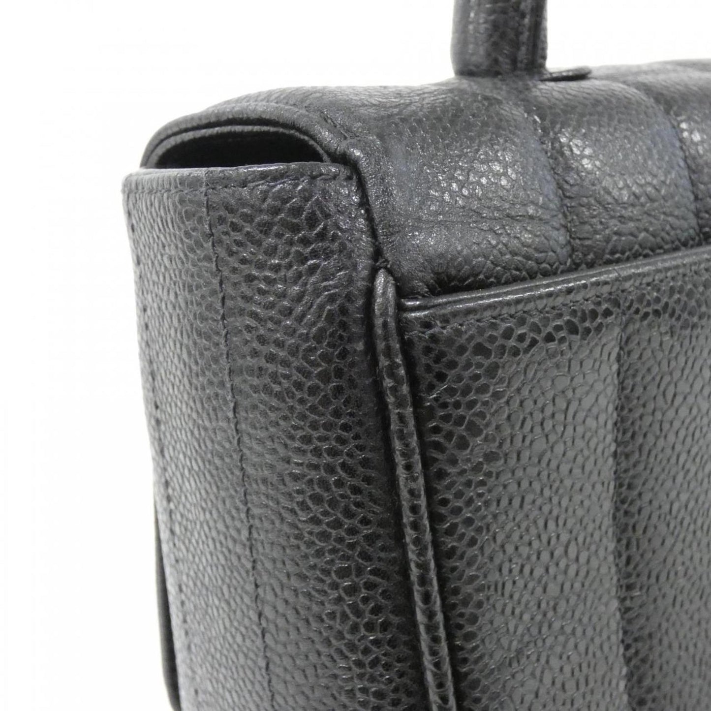 Chanel Black Leather Handbag
