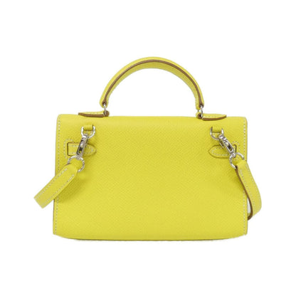 Hermès Yellow Leather Kelly Tiny