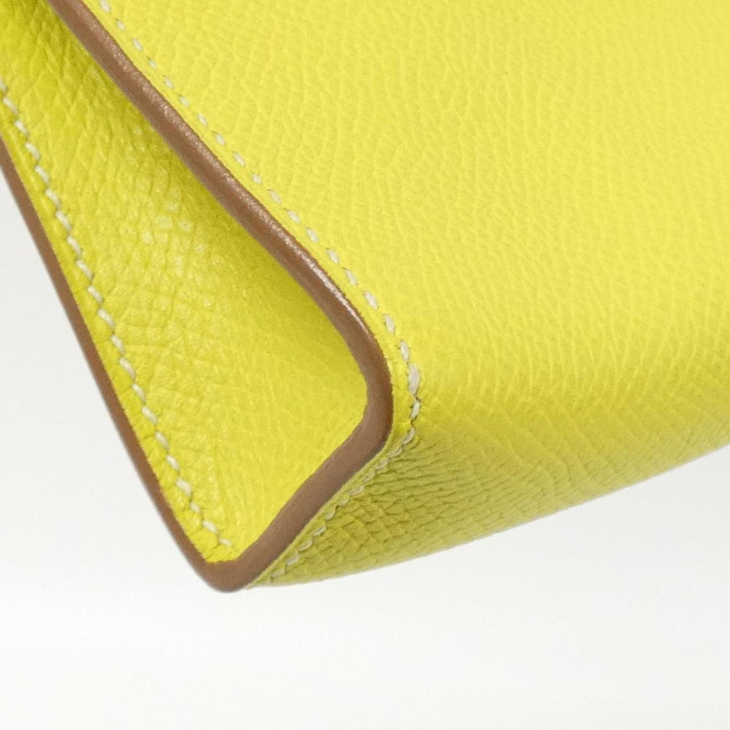 Hermès Yellow Leather Kelly Tiny