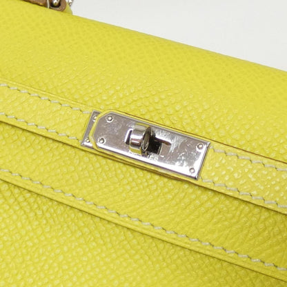 Hermès Yellow Leather Kelly Tiny