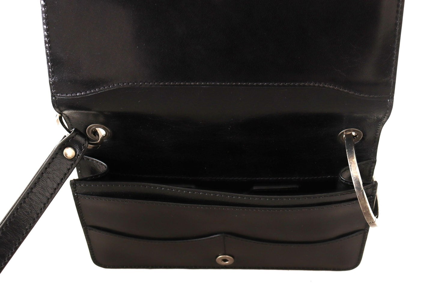 Dolce & Gabbana Elegant Mini Leather Wallet In Timeless Black