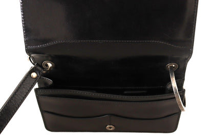 Dolce & Gabbana Elegant Mini Leather Wallet In Timeless Black