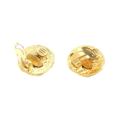 Chanel Gold Gold Plated Coco Mark