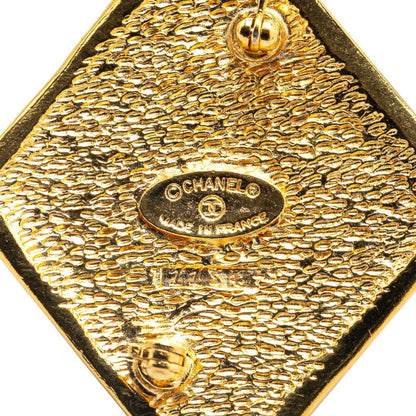 Chanel Gold Gold Plated Coco Mark