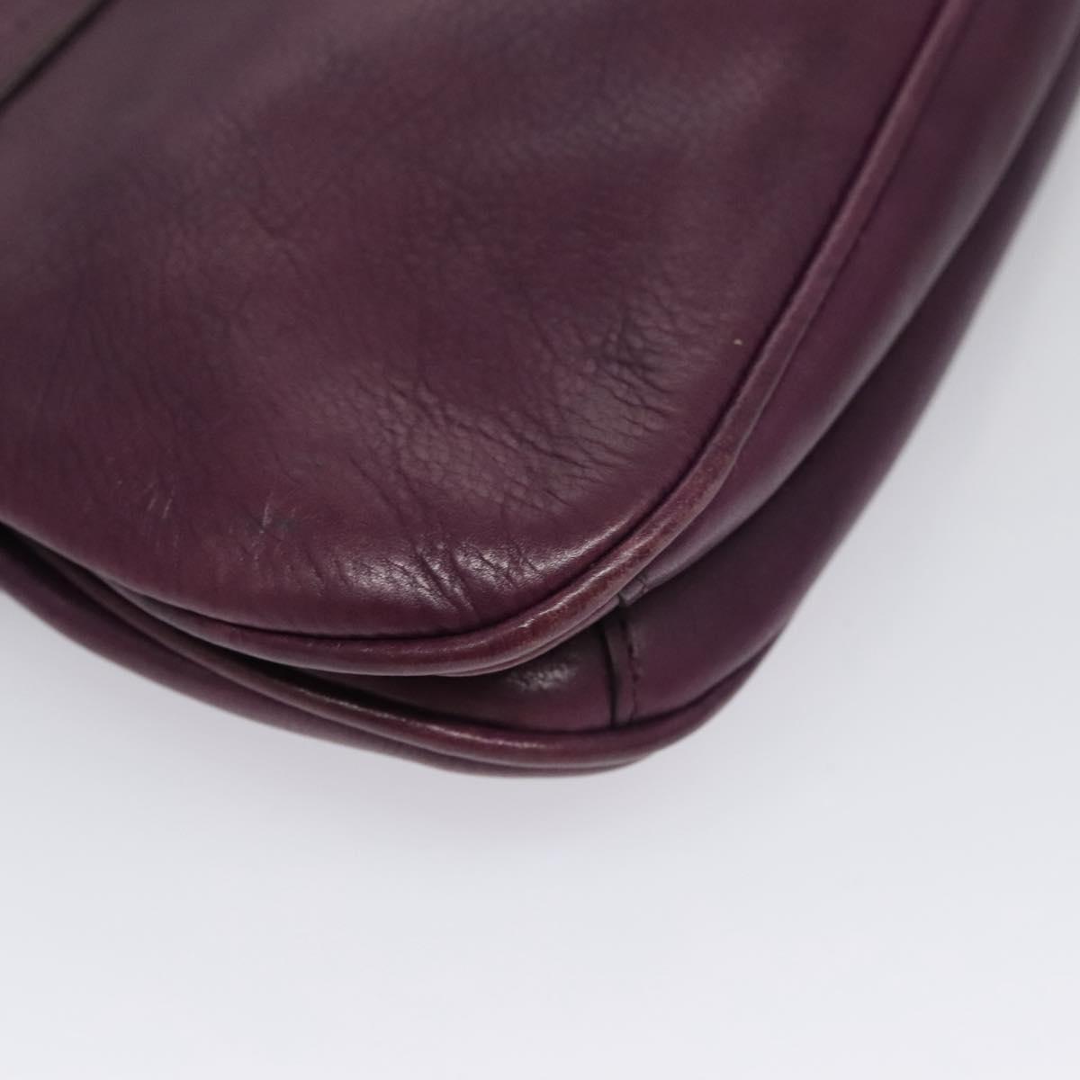 Prada Purple Leather Shoulder