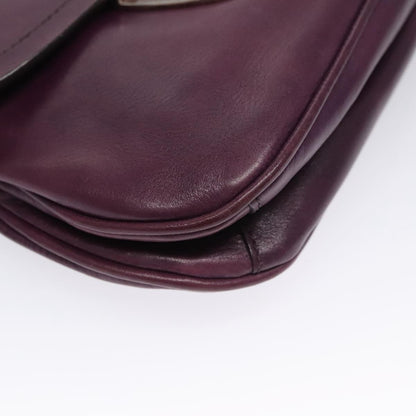Prada Purple Leather Shoulder