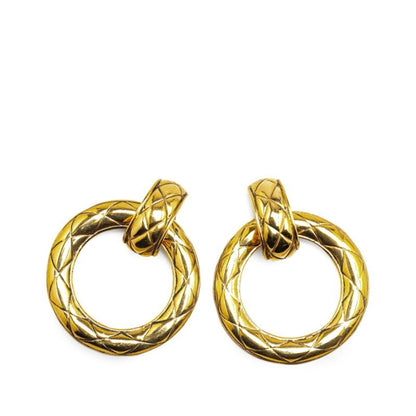 Chanel Gold Gold Plated Coco Mark