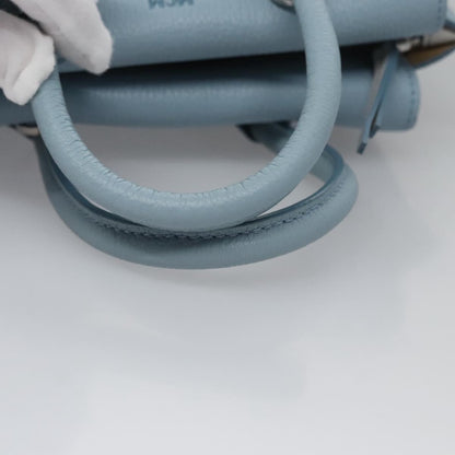 Mcm Blue Leather Milla