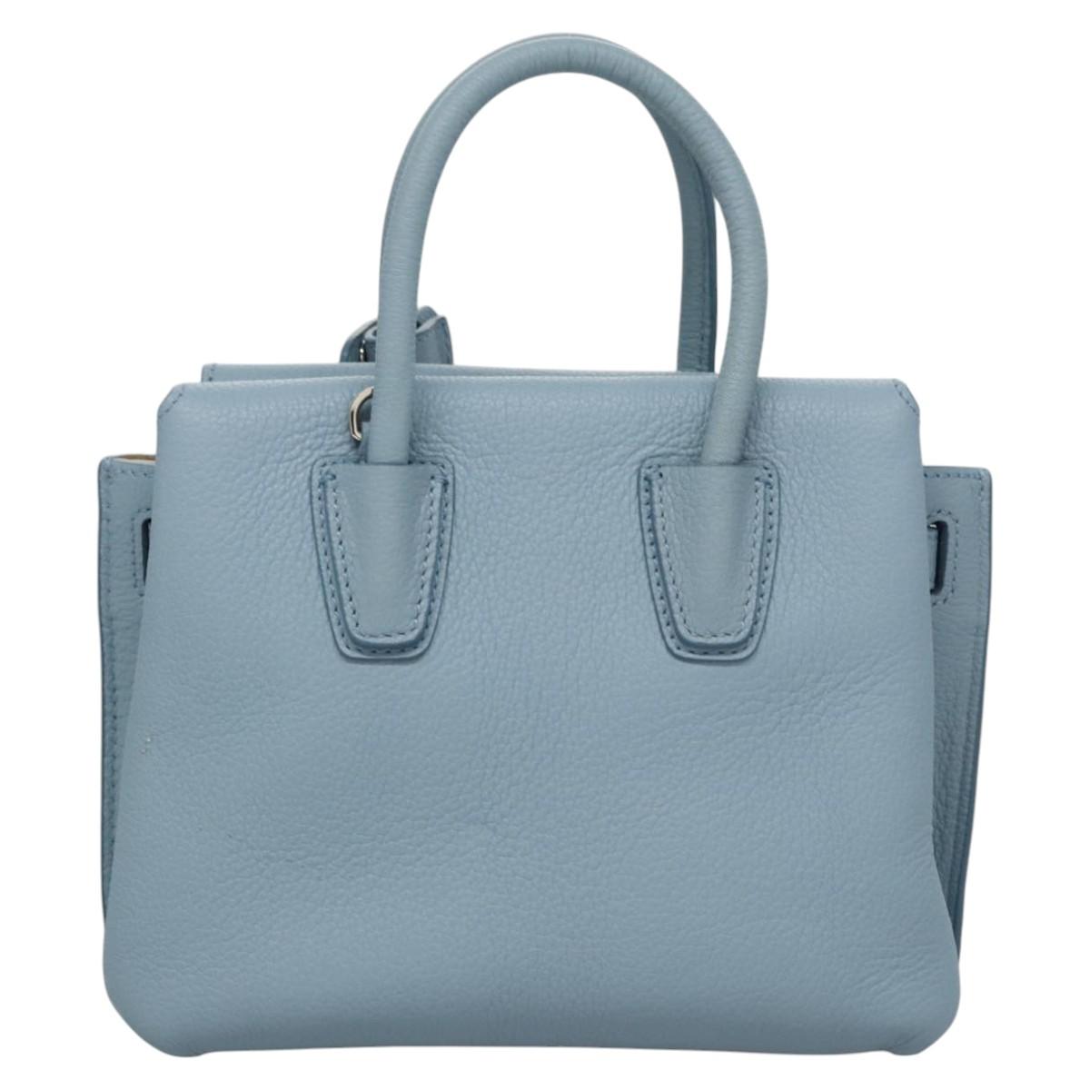Mcm Blue Leather Milla