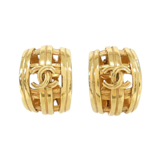 Chanel Gold Gold Plated Coco Mark