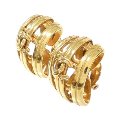 Chanel Black Gold Plated Coco Mark