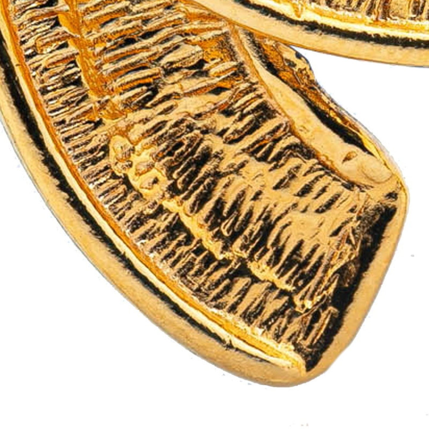Chanel Gold Gold Plated Coco Mark
