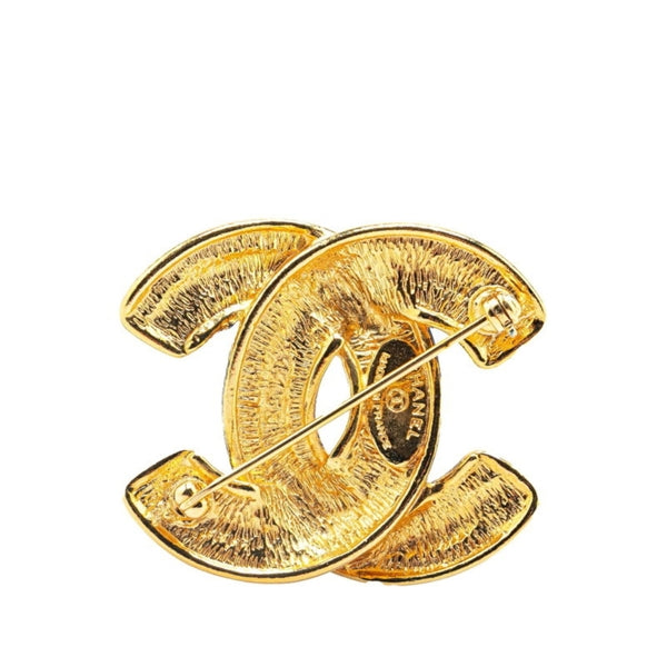 Chanel Blue Gold Plated Gripoix