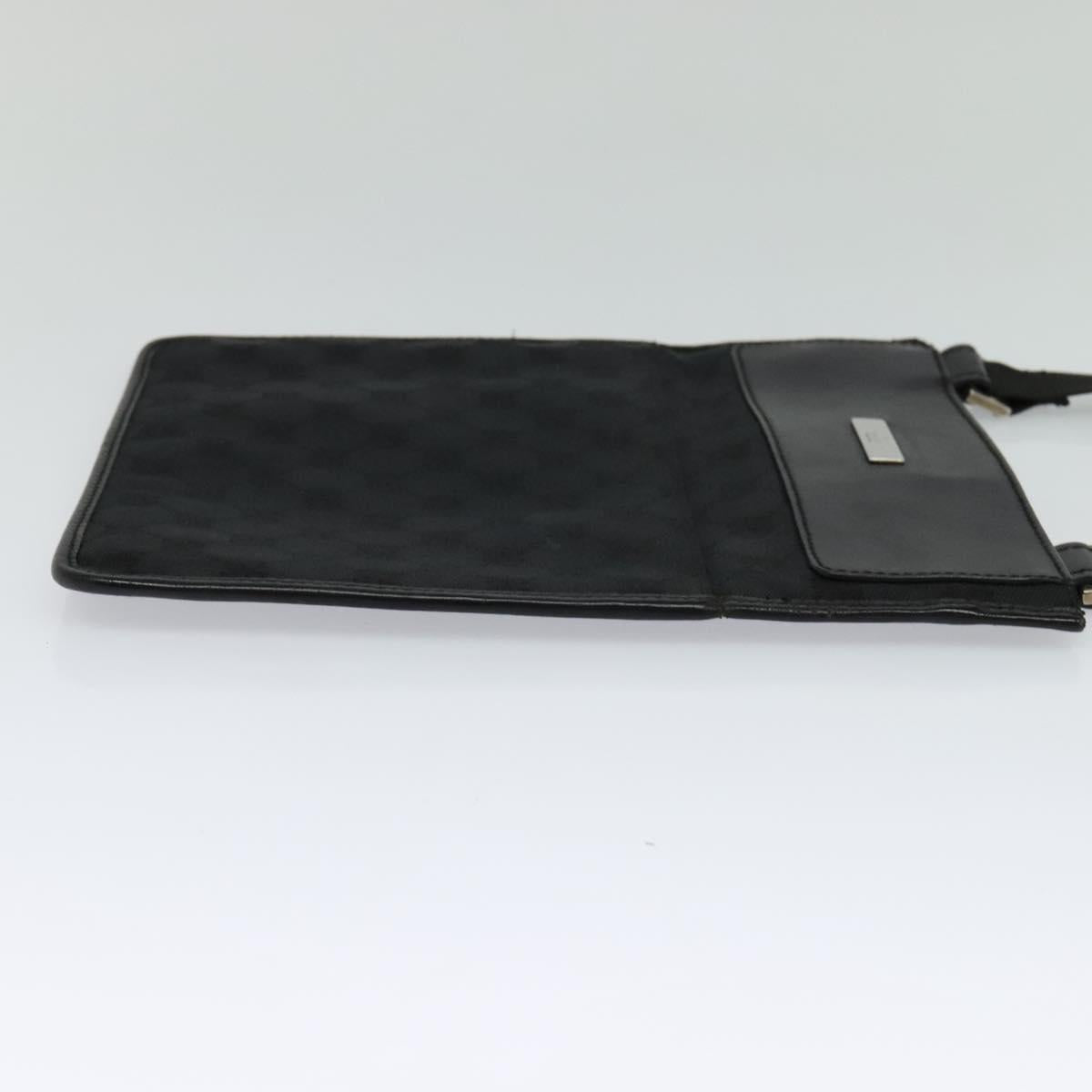 Gucci Black Canvas Gg Canvas