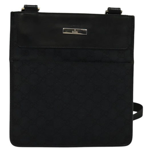 Gucci Black Canvas Gg Canvas